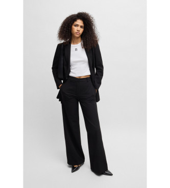 HUGO T-shirt Delanor blanc