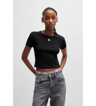 HUGO T-shirt Delanor noir