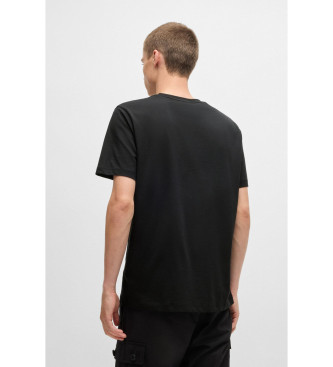 HUGO T-shirt Dimoniti noir