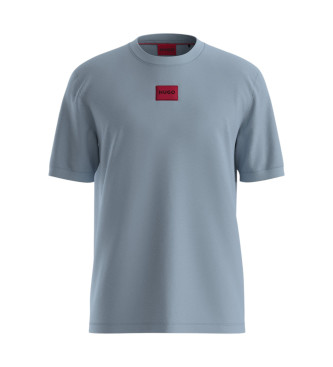 HUGO Diragolino212 blaues T-shirt