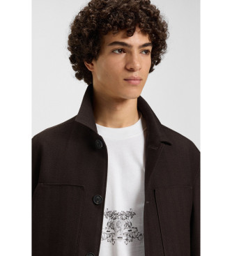 HUGO T-shirt Duarms blanc