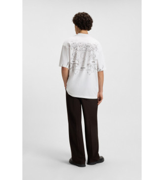 HUGO T-shirt Duarms blanc