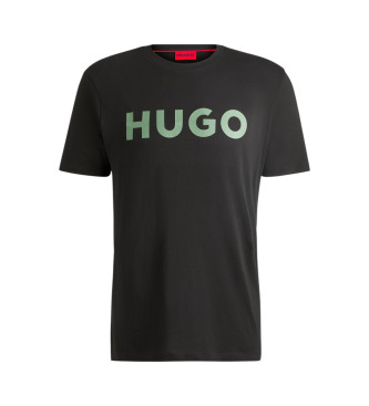 HUGO T-shirt Dulivio czarny