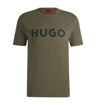 HUGO T-shirt Dulivio green