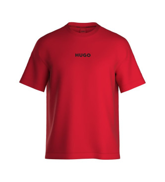 HUGO Lnkad T-shirt rosa