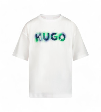 HUGO White logo T-shirt