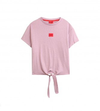 HUGO Naiana pyjama T-shirt roze 