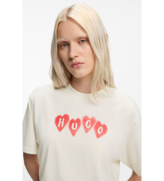 HUGO T-shirt bege vintage