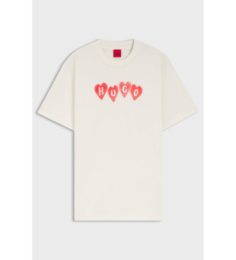HUGO T-shirt bege vintage