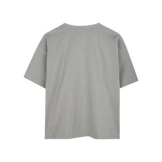 HUGO Grijs gebreid T-shirt