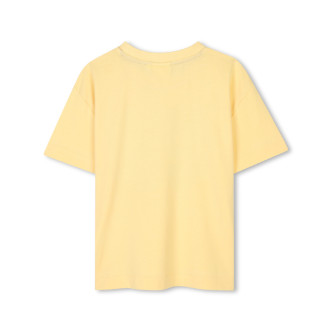 HUGO Kurzarm-T-Shirt gelb