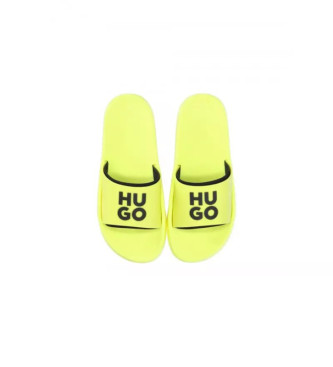 HUGO Flip flops Nil yellow
