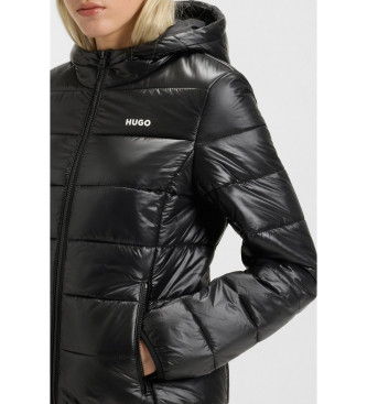 HUGO Veste matelasse dperlante noire