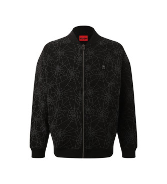 HUGO Bomber jacket Dawebero black