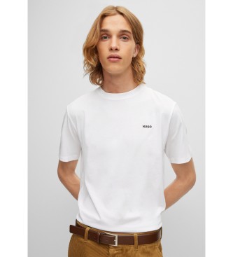 HUGO T-shirt Dero blanc