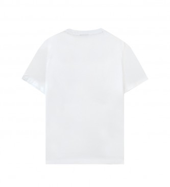 HUGO T-shirt bianca con logo HUGO