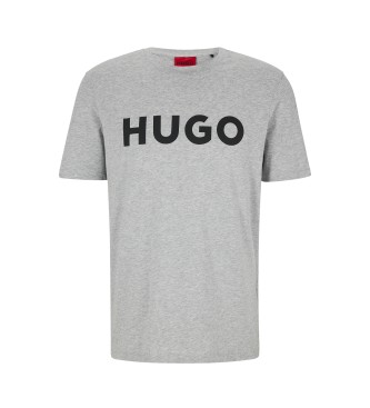 HUGO T-shirt Dulivio grigia