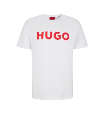 HUGO Camiseta Dulivio blanco