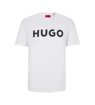 HUGO Camiseta Dulivio blanco