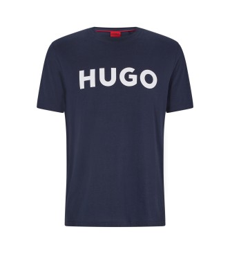 HUGO Maglietta Dulivio blu navy