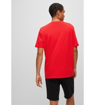 HUGO T-shirt Dulivio rouge