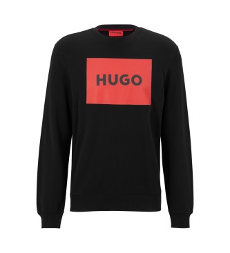 HUGO Duragol sweatshirt svart