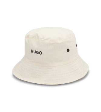 HUGO Rezerwowa czarna czapka rybacka