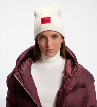 HUGO Bonnet Saffa blanc