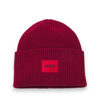 HUGO Bonnet Saffa rouge