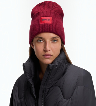 HUGO Bonnet Saffa rouge