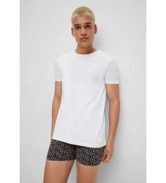 HUGO Pack 2 T-shirts Round white, black