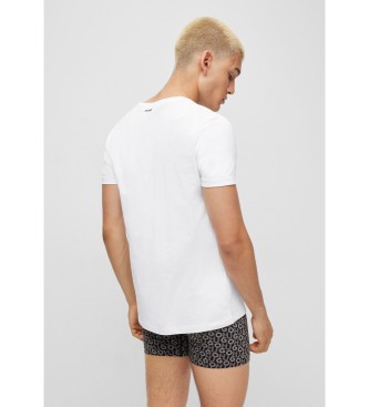 HUGO Pack 2 T-shirts Round white, black