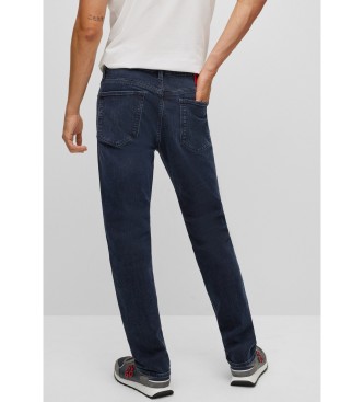 HUGO Jeans med smal passform och resr navy