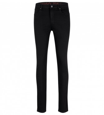 HUGO Jeans elasticizzati neri extra slim fit