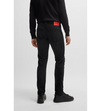 BOSS Jeans extra slim fit in denim stretch nero intenso