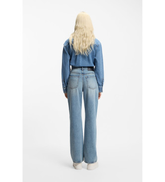 HUGO Bl� jeans med brede ben