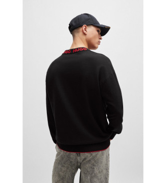 HUGO Smarlo jumper black