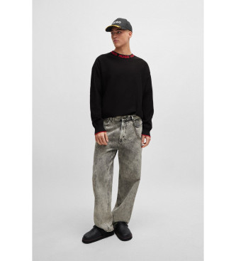 HUGO Smarlo jumper black