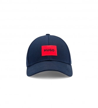 HUGO Navy Label-Mtze