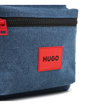 HUGO Rugzak met blauwe logo-applicatie