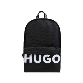 HUGO Textured backpack black