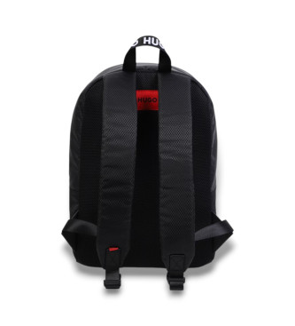 HUGO Textured backpack black