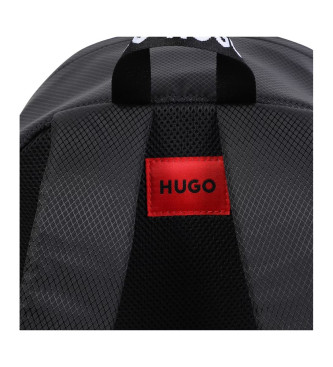 HUGO Textured backpack black