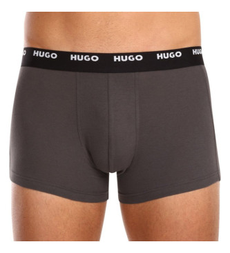 HUGO 5er Pack Grau, Stretch-Boxershorts - Rot Markenturnschuhe für Mode Weiß, und Accessoires - Schwarz, Esdemarca Markenschuhe und Geschäft Schuhe