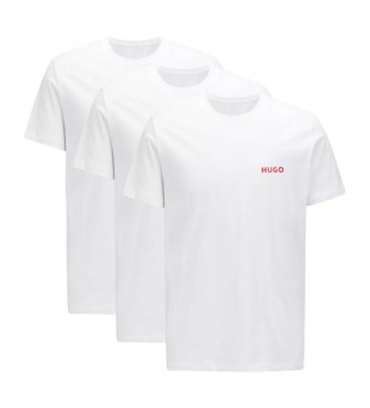 HUGO Confezione da 3 magliette bianche