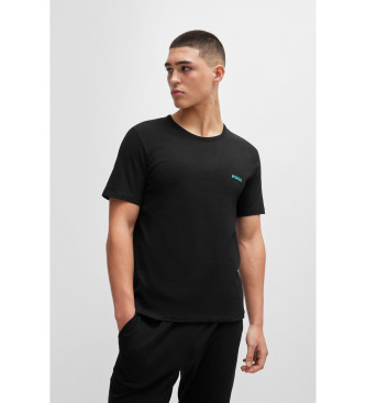 HUGO Pack de 3 Camisetas Triplet negro