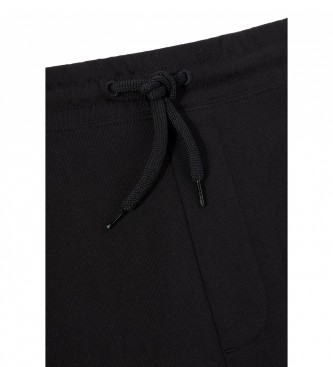 HUGO Spodnie Chandal Dutschi w kolorze czarnym