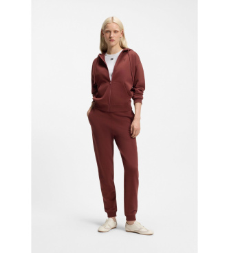 HUGO Pantalon Jogger Nelfinia marron