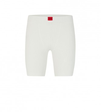 HUGO Spodnie z logo białe