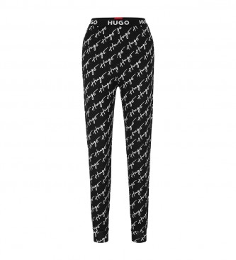 HUGO Pantalon de pyjama Unite Imprim noir